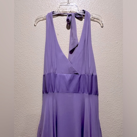 Beautiful Donna Ricco Halter Marilyn Monroe Style Aline Lavender Dress - Picture 2 of 6